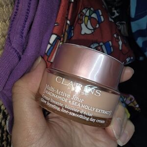 Clarins Multi-Active Jour Cream - Pink and White